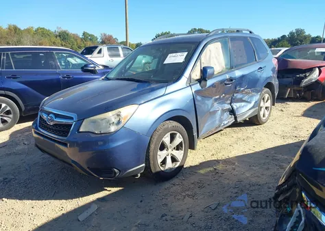 2014 Subaru Forester 2.5I Premium from USA, damaged, VIN JF2SJAEC0EH408250